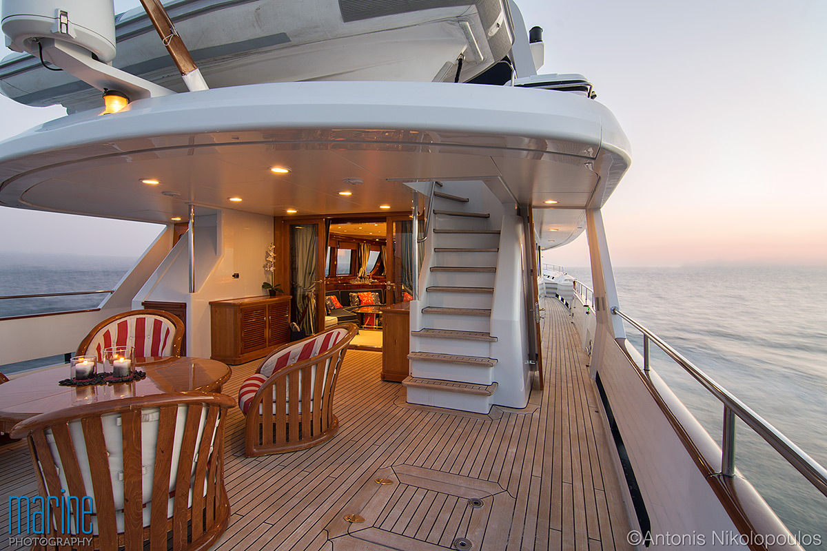 luxury yacht exterior Nikolopoulos