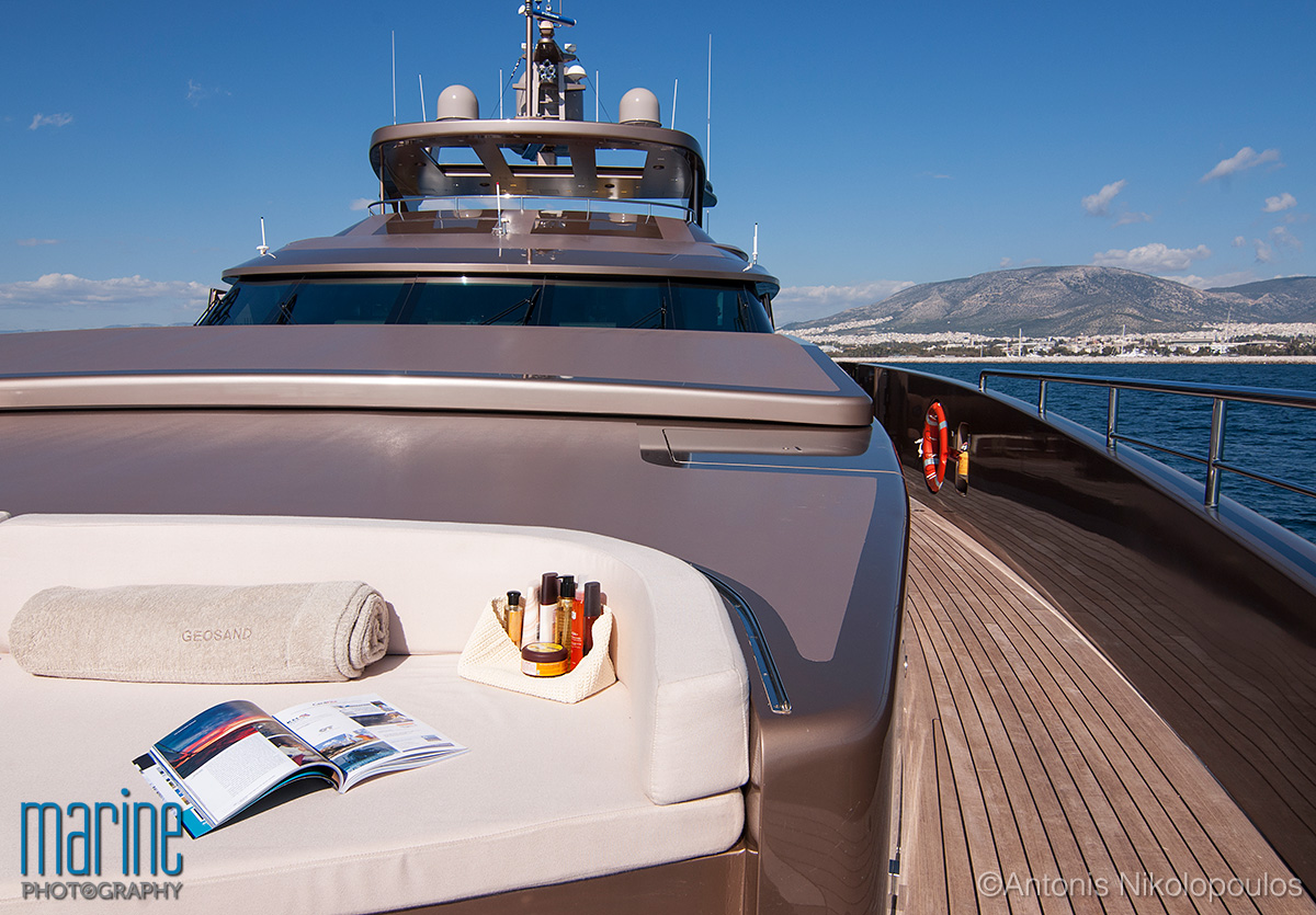 yacht exterior sundeck photography, Nikolopoulos